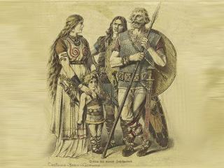 История моды. Мода эпохи переселения народов.